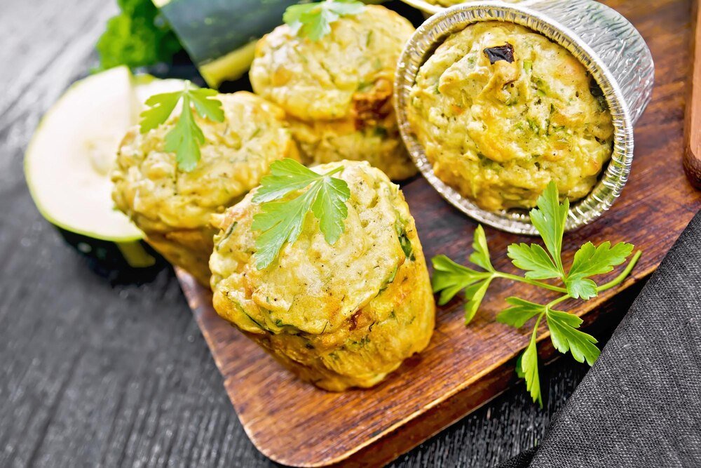 Błyskawiczne muffinki z cukinii na zdrowe śniadanie